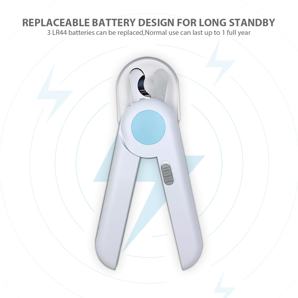 LED Pet Nail Clipper Trimmer