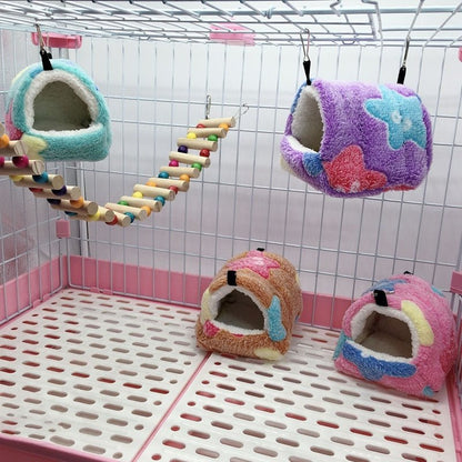 2pcs Cotton Mini House for Small Pets