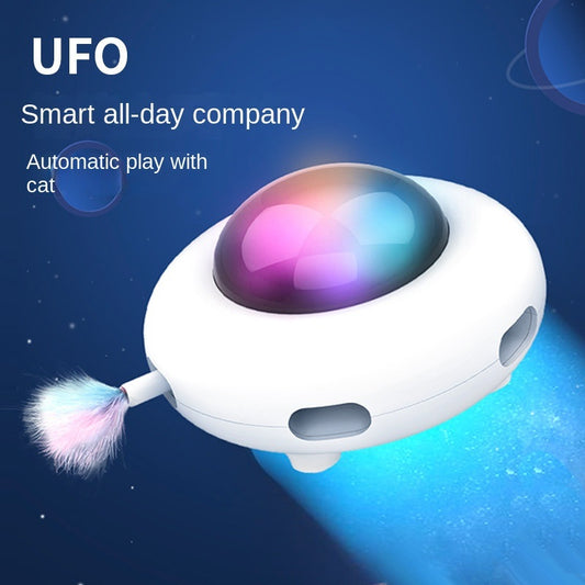 Lupapa Interactive Smart UFO Cat Toy.