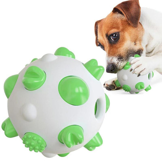 ALL4U Dog Chew Toy, Bite Resistant Rubber Ball