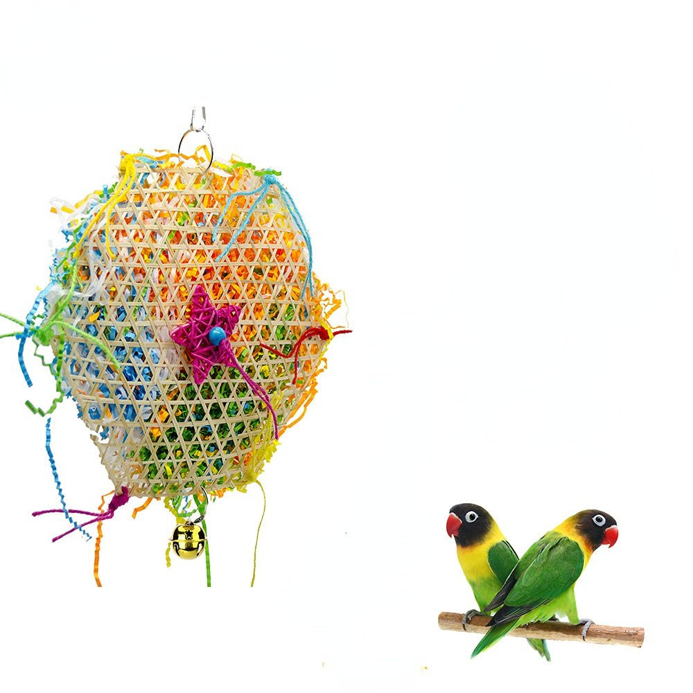 Colorful Parrot Climbing and Foraging Toys