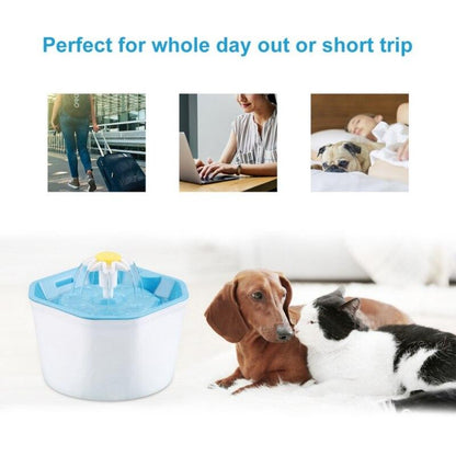 USB Powered Automatic Pet Watering Fountain